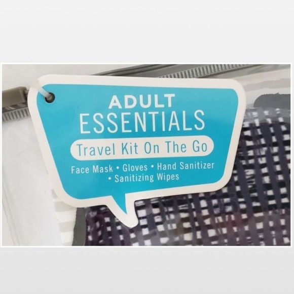 New Adult Mask & Essentials Travel Kit Acce - Picture 3 of 12